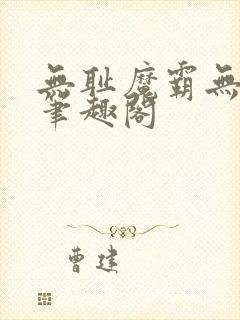 无耻魔霸无删节笔趣阁封面