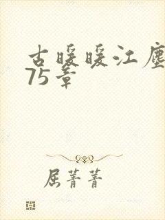 古暖暖江尘御第75章封面