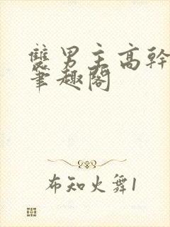 双男主高干小说笔趣阁封面