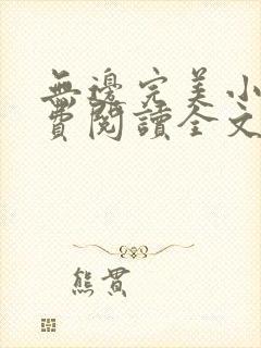 无边完美小说免费阅读全文最新章节