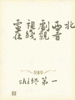 电视剧西北岁月在线观看