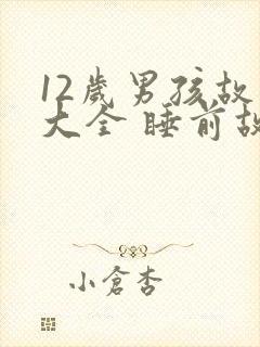 12岁男孩故事大全 睡前故事封面