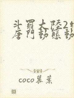 斗罗大陆2绝世唐门动态动漫封面