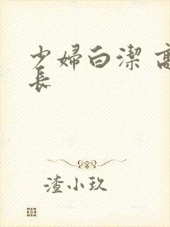 少妇白洁 高校长