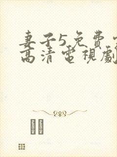 妻子5免费完整高清电视剧