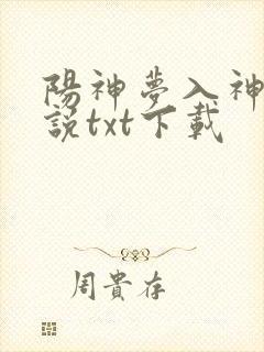 阳神梦入神机小说txt下载