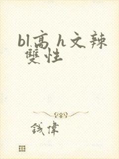 bl高 h文辣 双性封面