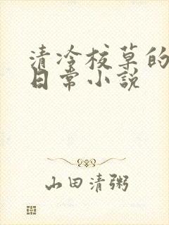 清冷校草的堕落日常小说封面