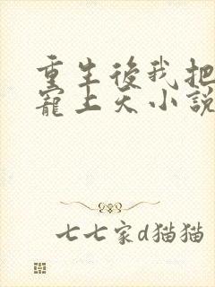 重生后我把夫君宠上天小说