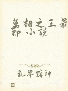 万相之王最新章节 小说