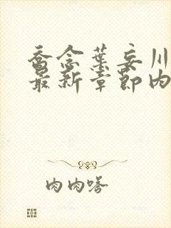 乔念叶妄川小说最新章节内容