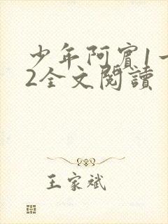 少年阿宾1一72全文阅读封面