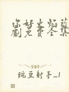 你好火焰蓝电视剧免费全集高清观看