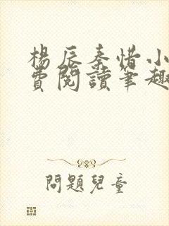 杨辰秦惜小说免费阅读笔趣阁全文