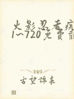 火影忍者疾风传1~720免费观看