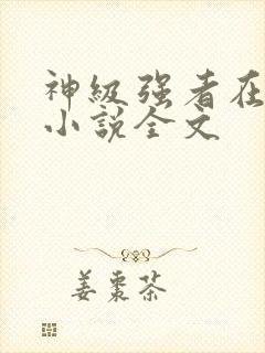 神级强者在都市小说全文封面