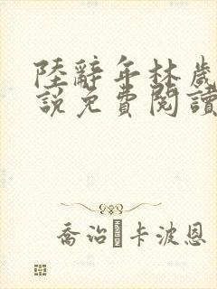 陆辞年林岁安小说免费阅读最新章节