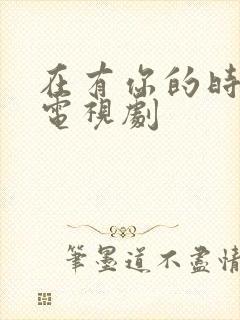 在有你的时光里电视剧