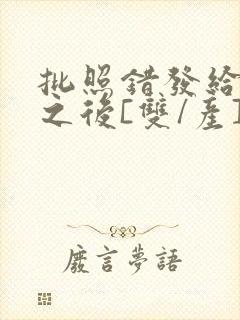 批照错发给情敌之后[双/产]