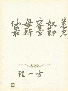 仙母容奴叶无澜最新章节免费阅读