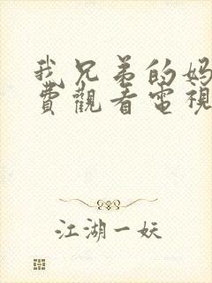 我兄弟的妈妈免费观看电视剧完整版封面