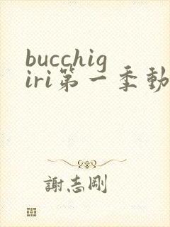 bucchigiri第一季动漫在线观看封面