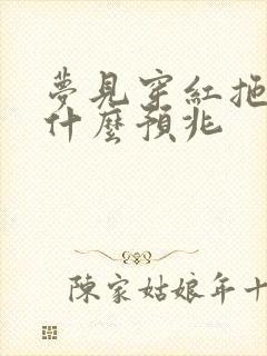 梦见穿红拖鞋是什么预兆