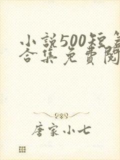 小说500短篇合集免费阅读