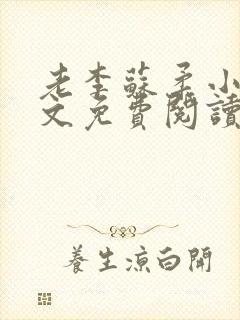 老李苏柔小说全文免费阅读