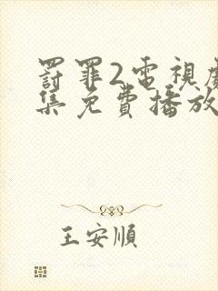 罚罪2电视剧全集免费播放