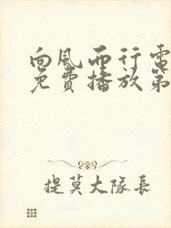 向风而行电视剧免费播放第38集