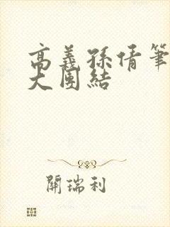 高义孙倩笔趣阁大团结封面