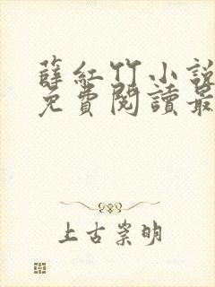 薛红竹小说全文免费阅读最新章节封面