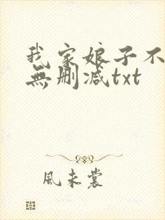 我家娘子不对劲无删减txt