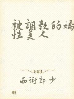 被调教的娇嫩双性美人封面