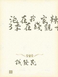 泡在我家辣妹第3季在线观看