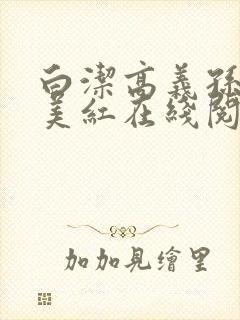 白洁高义孙倩王美红在线阅读小说