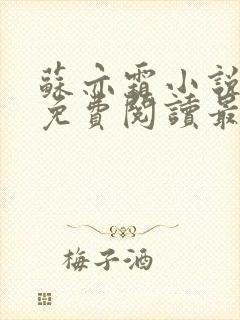 苏亦霜小说全文免费阅读最新章节封面