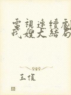 电视连续剧我哥我嫂大结局封面