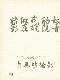 请做我的奴隶电影在线观看