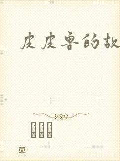 皮皮鲁的故事封面