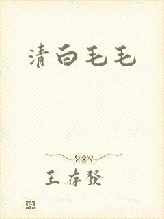 清白毛毛