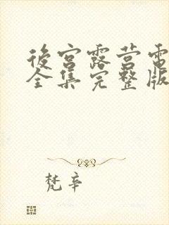 后宫露营电视剧全集完整版无框版