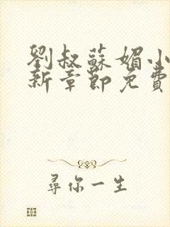 刘叔苏媚小说最新章节免费阅读