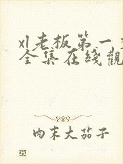 xl老板第一季全集在线观看完整版封面