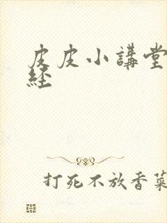 皮皮小讲堂山海经封面