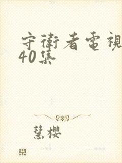 守卫者电视剧全40集