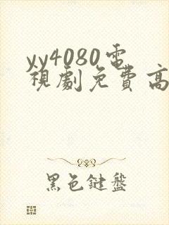 yy4080电视剧免费高清观看