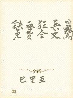 铁血狂兵宁孤城免费全文阅读