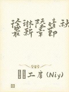 徐琳陆晴秋小说最新章节